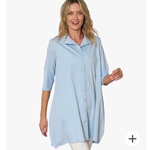 Stella Carakasi Tiburon Tunic Icon XL Lagenlook Sustainable Artsy Minimalist